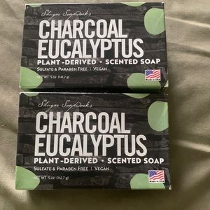 CHARCOAL EUCALYPTUS BATH SOAPS 2